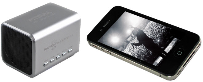RockDoc BlueTooth with iPhone view